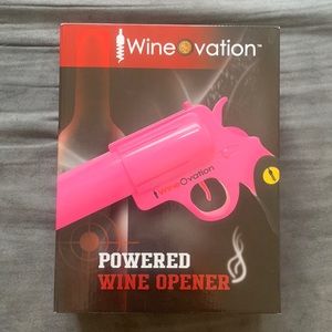 WineOvation Pink Gun Electric Wine Opener